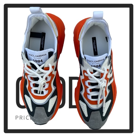 Dolce & Gabbana Men's Multi-Color Leather Low Top - Picture 7 of 13